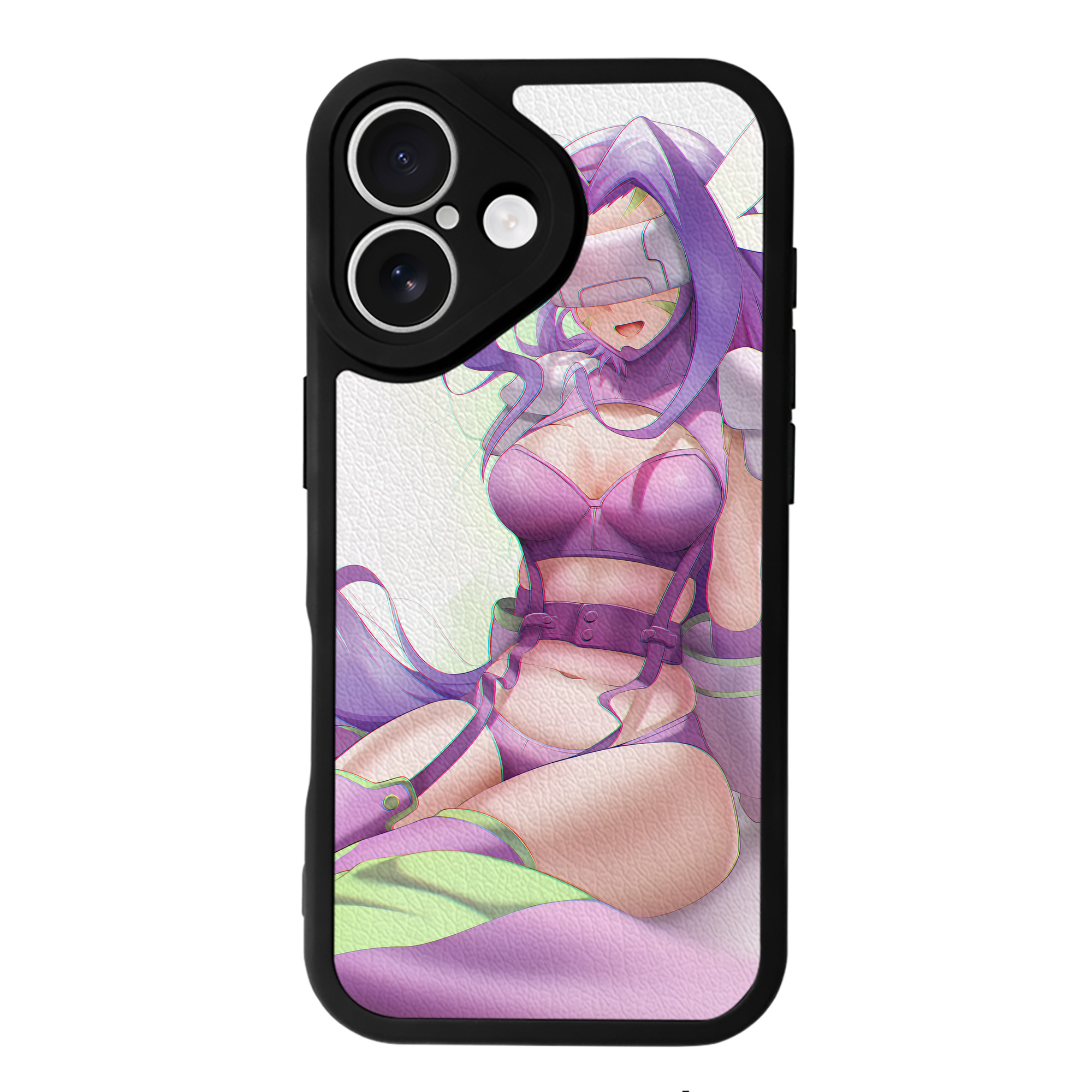 （画像用） Digimon デジタルモンスター/デジモン 【iPhone 16シリーズ対応】シリコンスマホケース（レザー調） 材質：シリコン